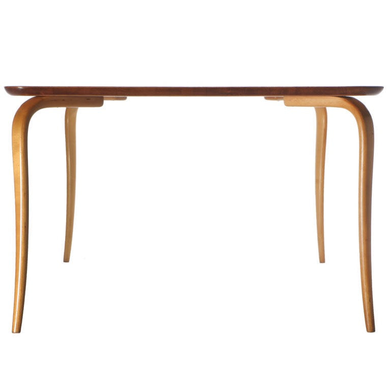 Teak Top Annika Table by Bruno Mathsson for Karl Mathsson - WYETH