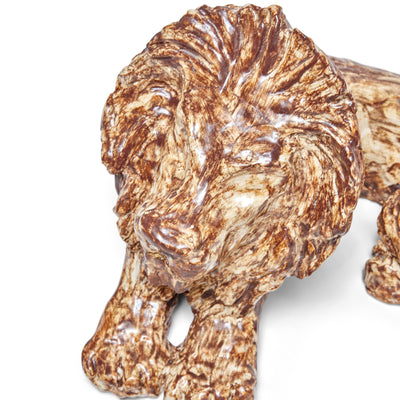 A Majestic Lion Sculpture by Michael Schilkin for Arabia
