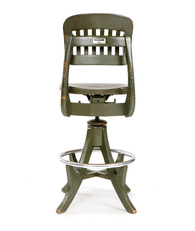 Adjustable Swiveling Architect's Stool for Sikes - WYETH