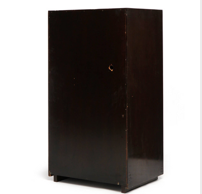 Tall Tambour Cabinet with Drawers by Edward Wormley for Dunbar
