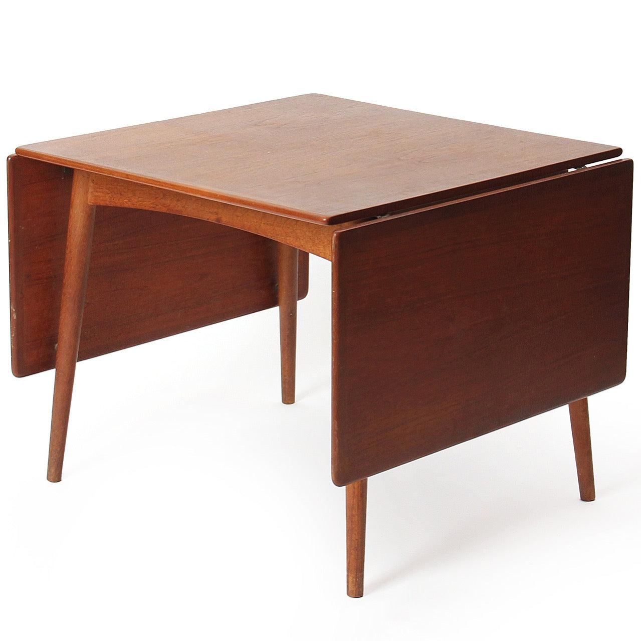 Drop Leaf Dining or Game Table by Hans J. Wegner for Andreas Tuck - WYETH