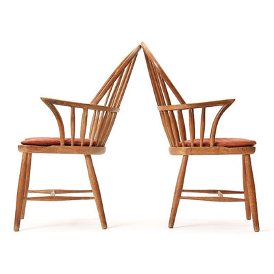 Oak Windsor Chair by Frits Henningsen for Carl Hansen & Son - WYETH