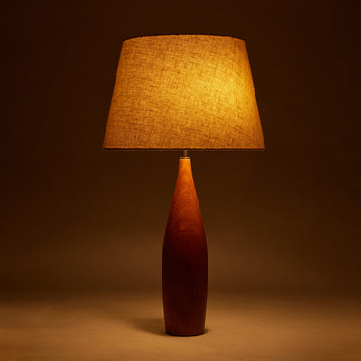 Turned Wood Lamp by ESA - WYETH