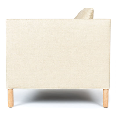 The ‘Tuxedo Sofa’ in Natural Linen by WYETH, Made to Order - WYETH