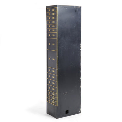 Enumerated Stacked Safety Deposit Boxes from USA - WYETH
