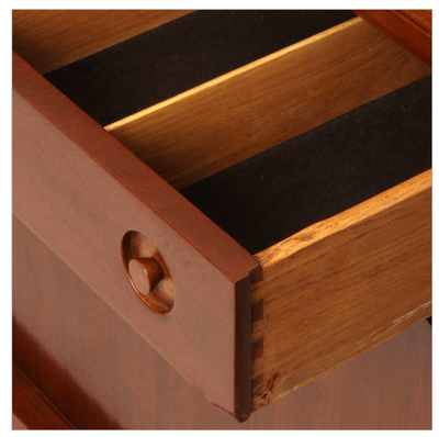 Home Office Secretary Cabinet by Edward Wormley for Dunbar, 1940s