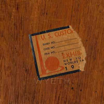 1939 World's Fair Marked Center Table by Alvar Aalto for Artek - WYETH
