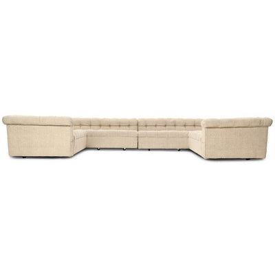 Unique 3 Side 'Party' Chesterfield Sofa by Edward Wormley for Dunbar - WYETH