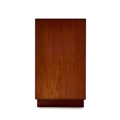Sliding Door Cabinet in Solid Teak by Peter Hvidt & Orla Mölgaard-Nielsen