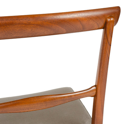 Elegant Set of Six Dining Chairs by Ole Wanscher for A.J. Iversen, 1962 - WYETH