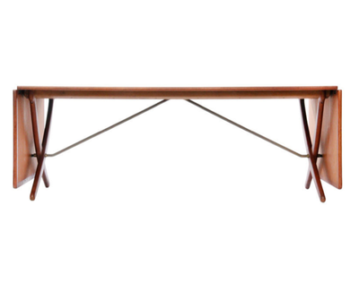 Drop Leaf Dining Table AT-314 by Hans J. Wegner for Andreas Tuck
