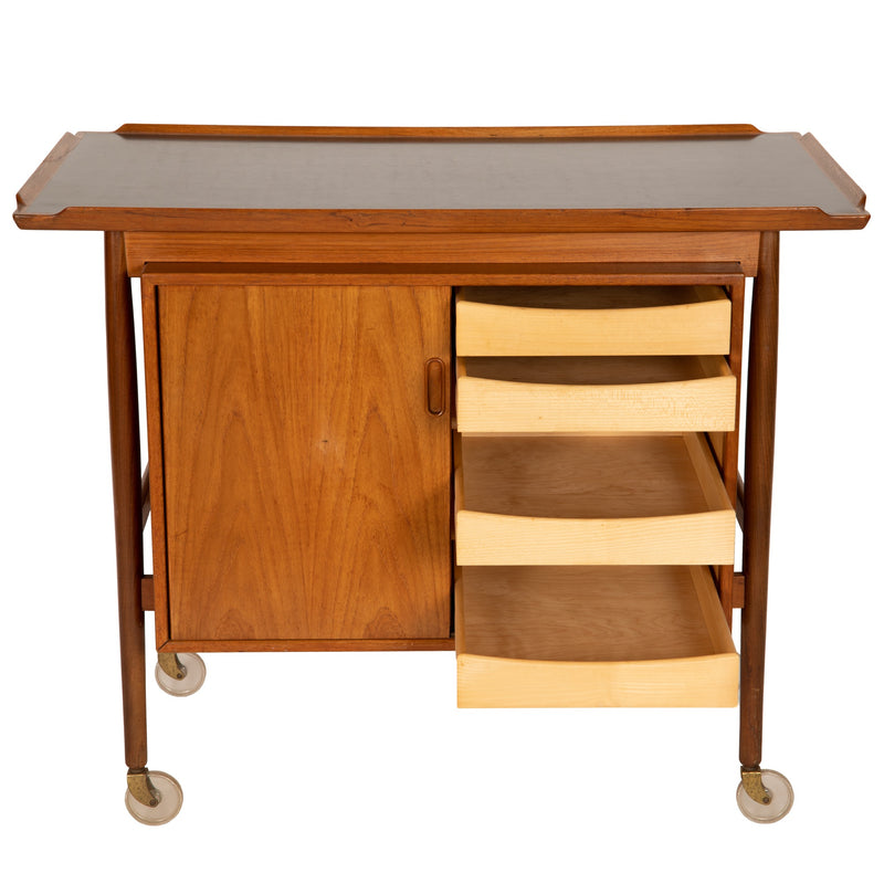 Serving Cart by Arne Vodder for Sibast - WYETH
