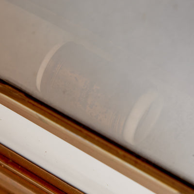 Illuminated Bronze Vitrine by I.P. Frink