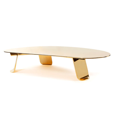 Chrysalis No. 1 Low Table in Polished Bronze by WYETH, Made to Order - WYETH