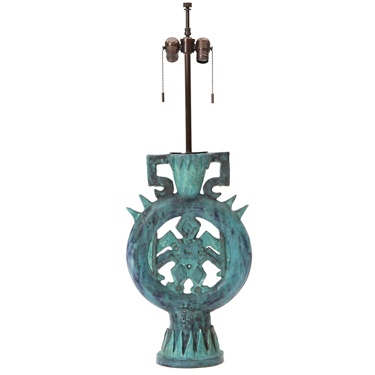 Ceramic Lamp by Roger Capron - WYETH
