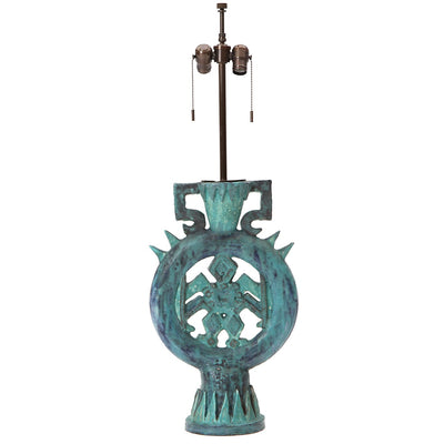 Ceramic Lamp by Roger Capron - WYETH