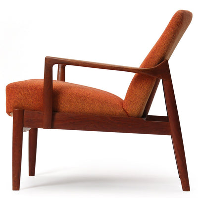 Teak Lounge Chair by Tove & Edvard Kindt-Larsen