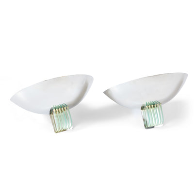 Vintage Art Deco Wall LIghts, 1950s