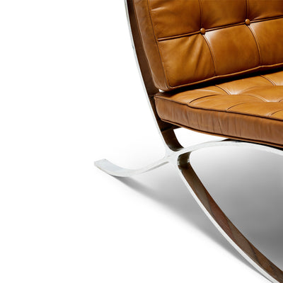 'Barcelona' Chair by Ludwig Mies van der Rohe for Knoll, 1929