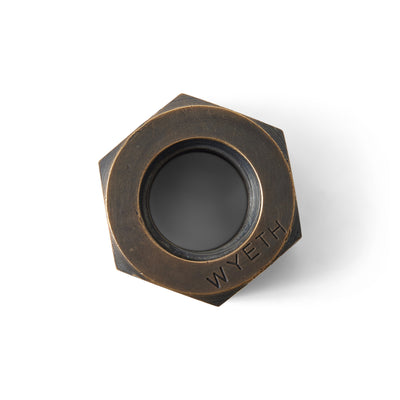 Industrial Bronze Machine Nut by WYETH - WYETH