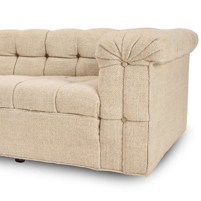 Unique 3 Side 'Party' Chesterfield Sofa by Edward Wormley for Dunbar - WYETH