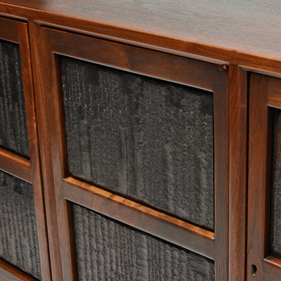 Wall Mounted Walnut Cabinet by Edward Wormley for Dunbar - WYETH