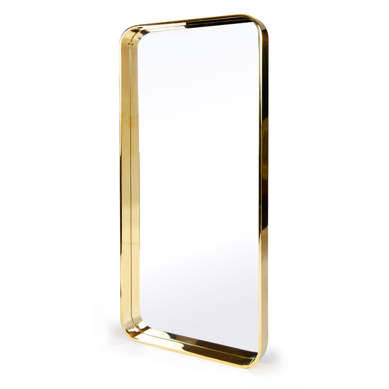 Soft Rectangle Wall Mirror in Bronze by WYETH, 2026