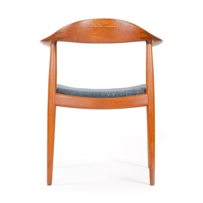 Teak 'Round' Chair by Hans J. Wegner for Johannes Hansen, 1949 - WYETH