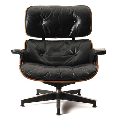 Eames Leather Lounge Chair by Charles & Ray Eames for Herman Miller, 1956 - WYETH