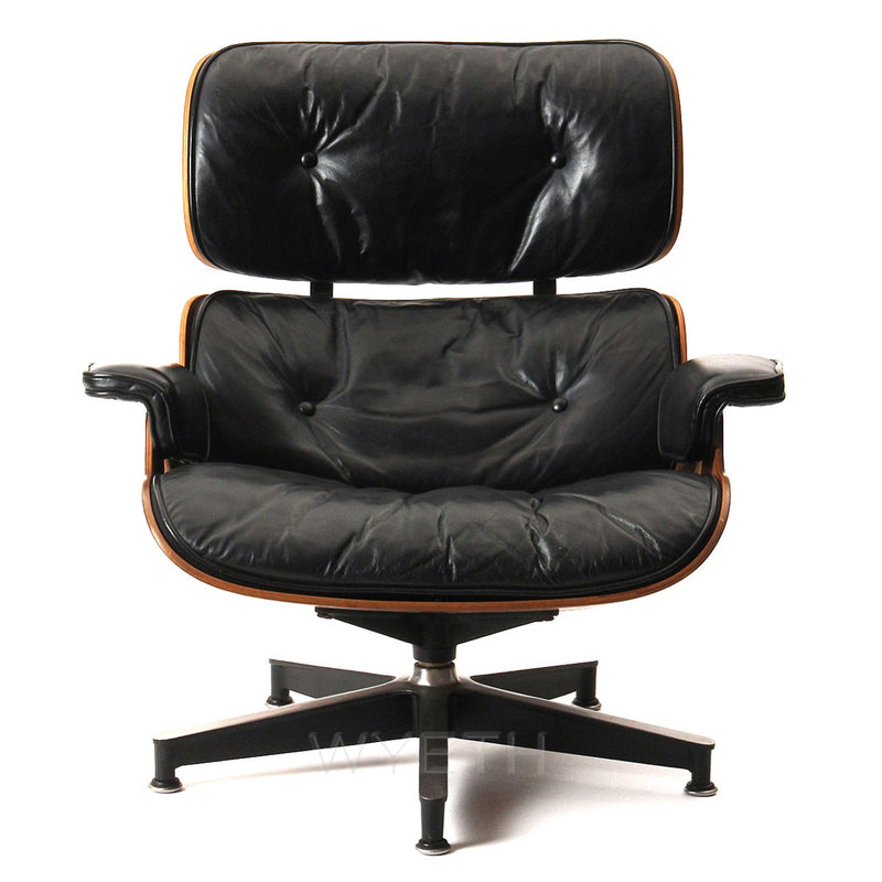 Eames Leather Lounge Chair by Charles & Ray Eames for Herman Miller, 1956 - WYETH
