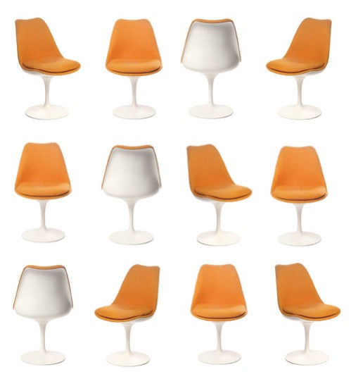 Upholstered Seat Side Chair by Eero Saarinen for Knoll - WYETH