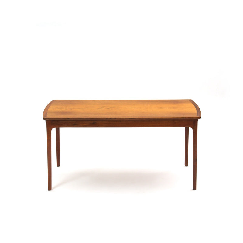 Rosewood Cocktail Table with Extensions by Ole Wanscher for A.J. Iversen