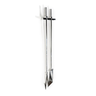 Wall Mounted Fireplace Tool Set Attributed to Eliel Saarinen