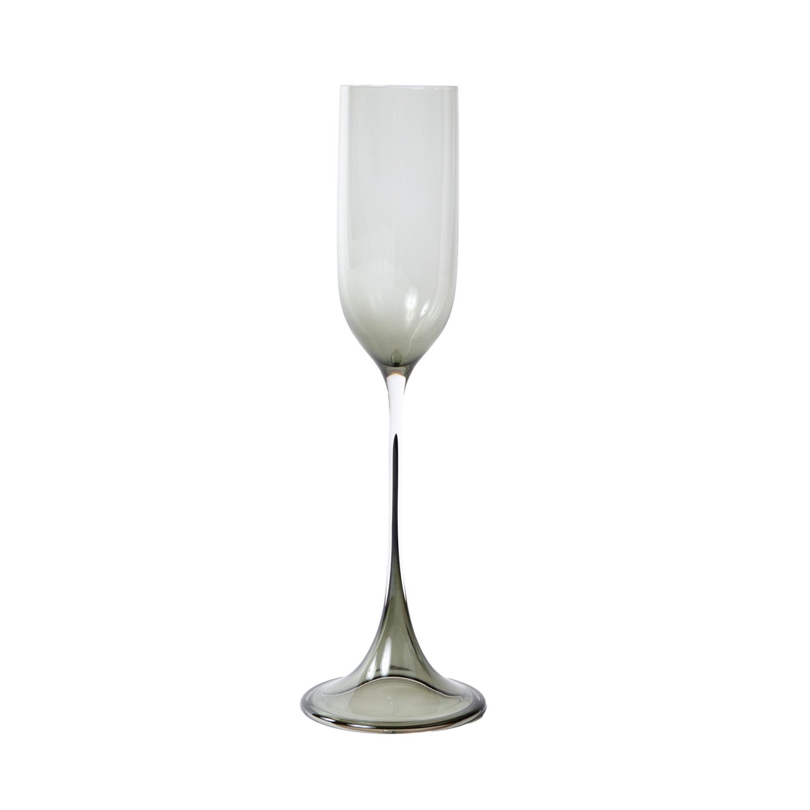 Tulip Sculptural Vase by Nils Landberg for Orrefors, 1956